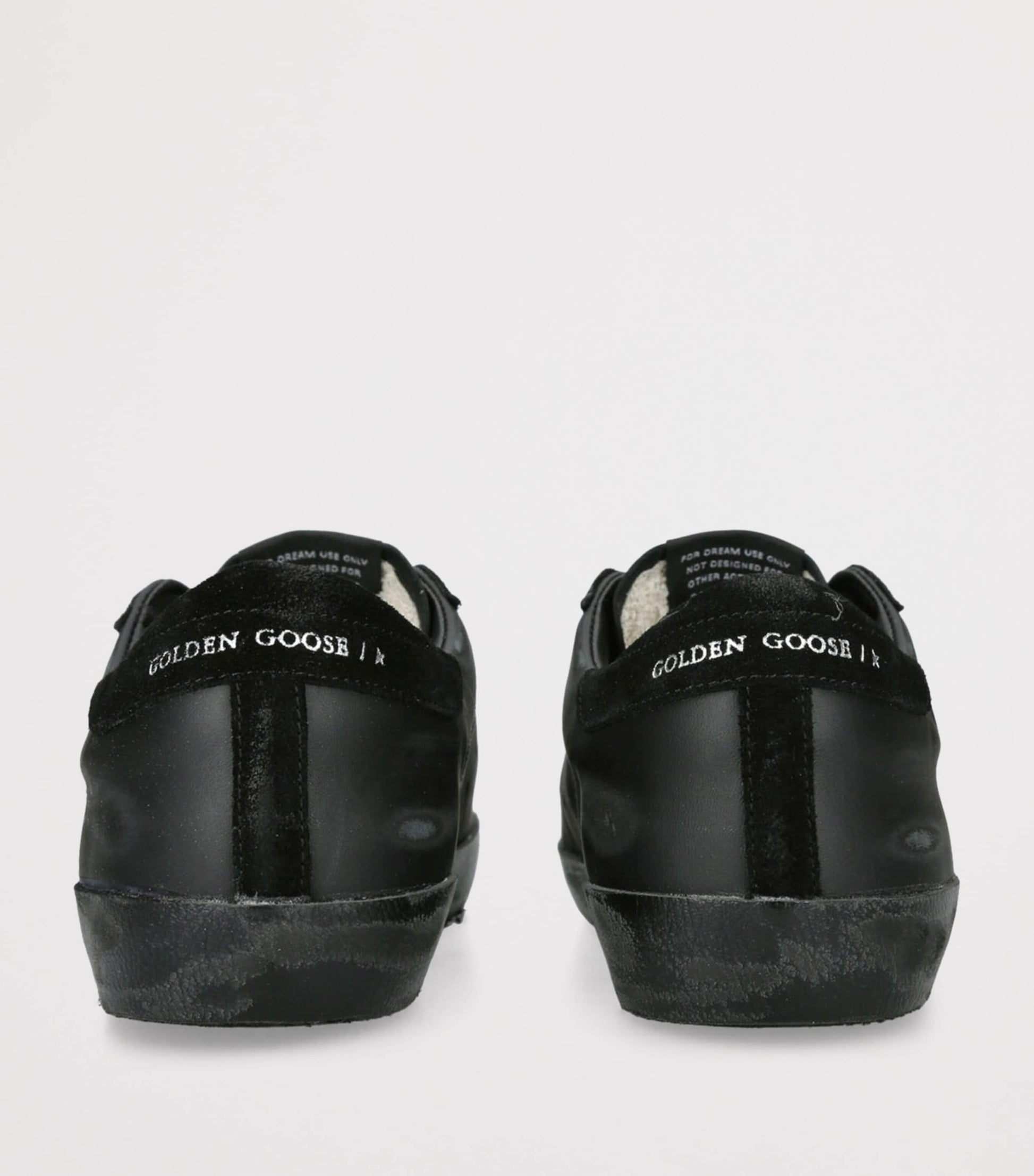 Leather-Suede Super-Star Sneakers