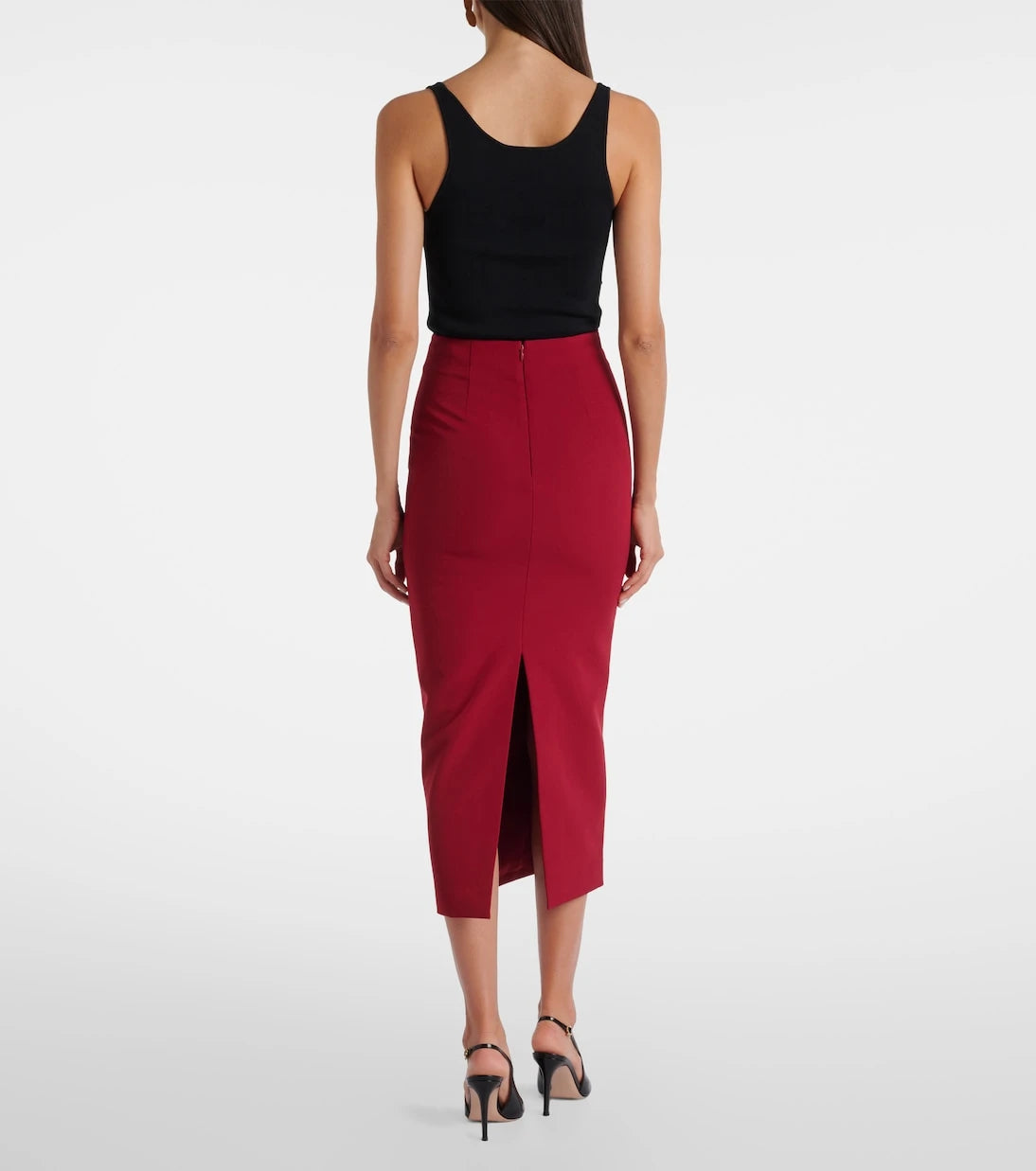 Roland Mouret - Crêpe pencil skirt