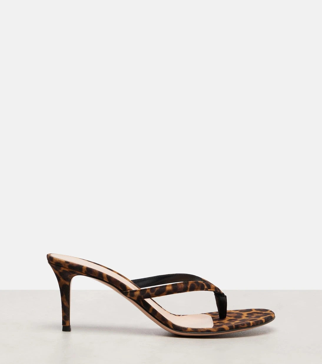 Gianvito Rossi - Calypso 70 suede thong sandals