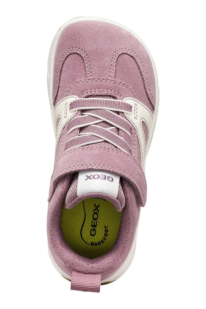 Geox FOOT-RUN Barefoot çocuklar için süet spor ayakkabı