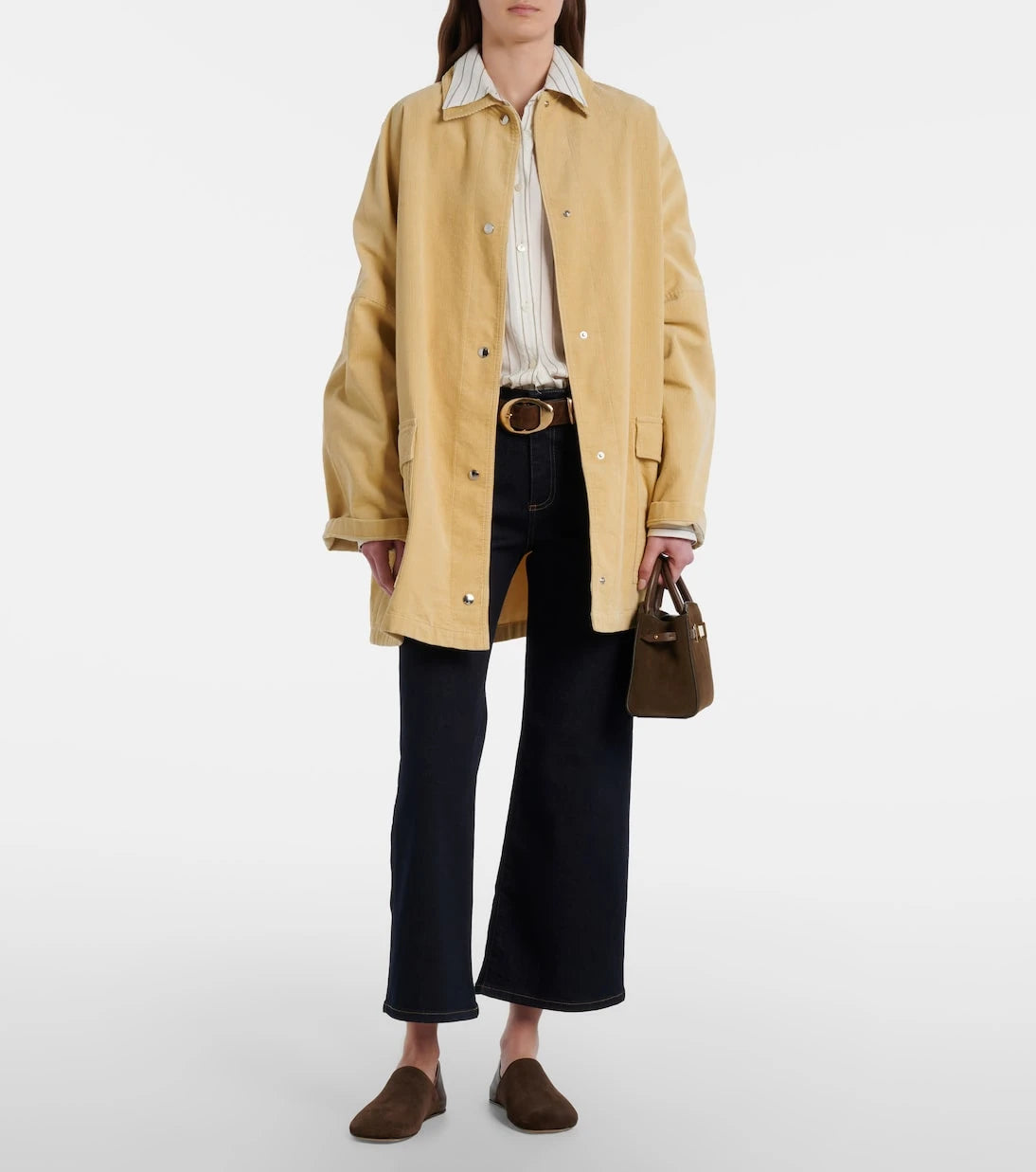 DeMellier - Hudson Small suede top-handle bag