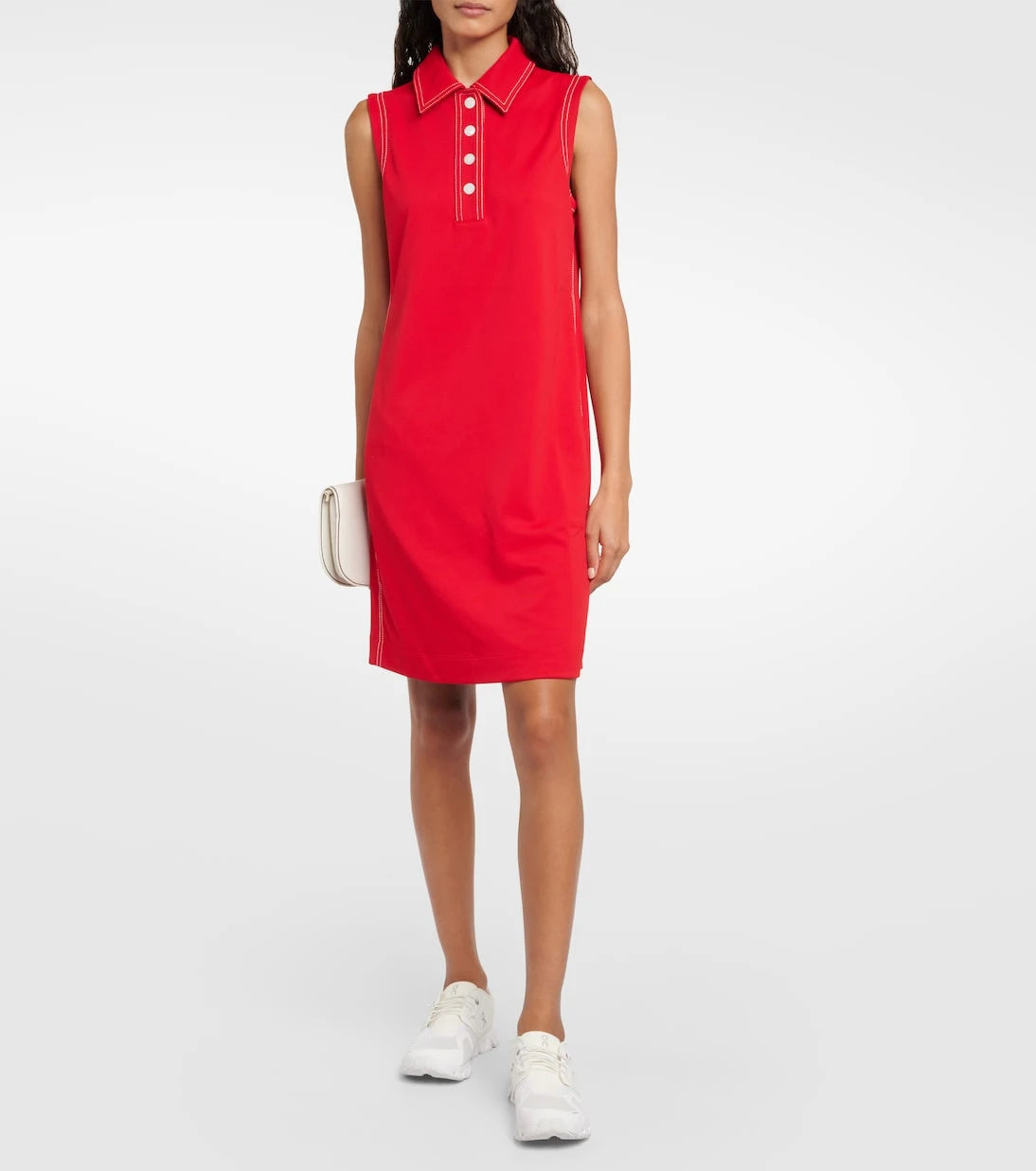 Tory Sport - Contrast Stitch Polo minidress