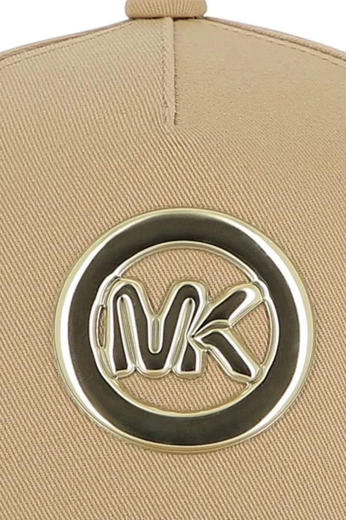 Памучна шапка с козирка Michael Kors