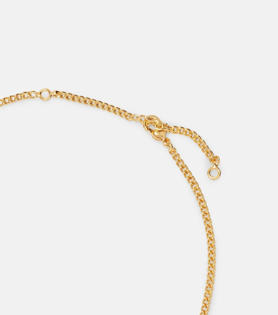 Khaite - Lotus Small gold-plated pendant necklace