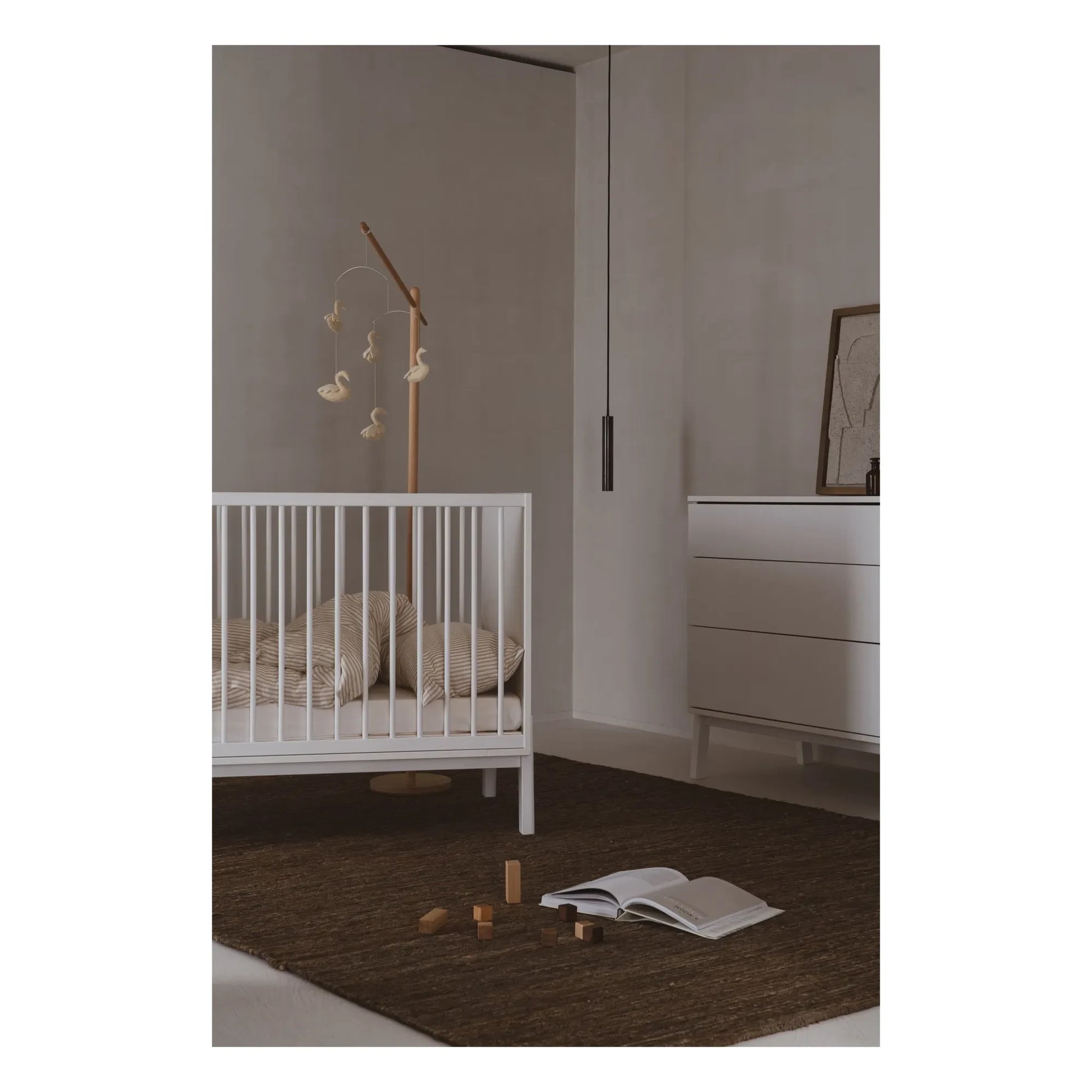 Quax - Ashi cot bed 60x120 cm | Cream