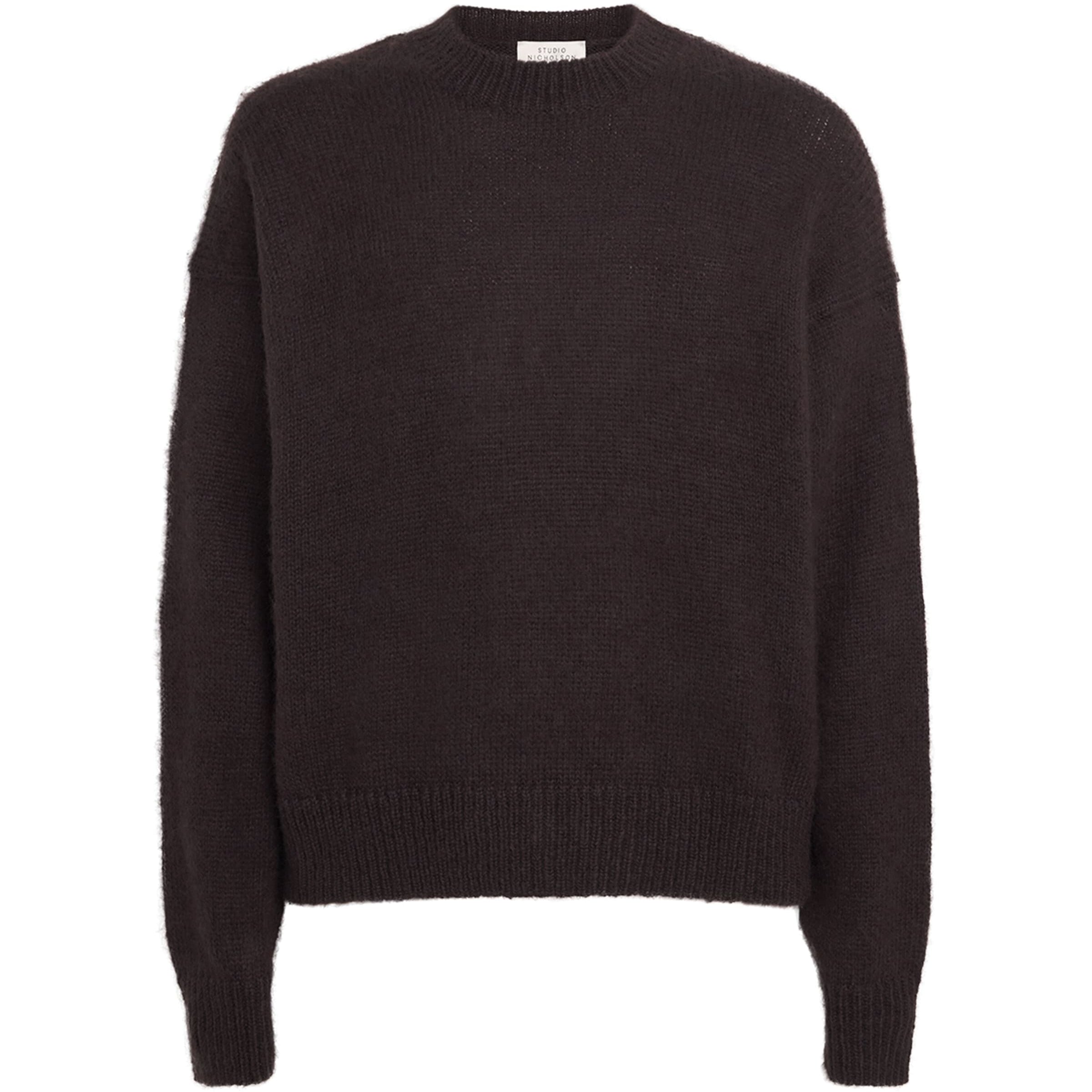 Studio Nicholson Brown Superkid Mohair-Blend Wynn Sweater