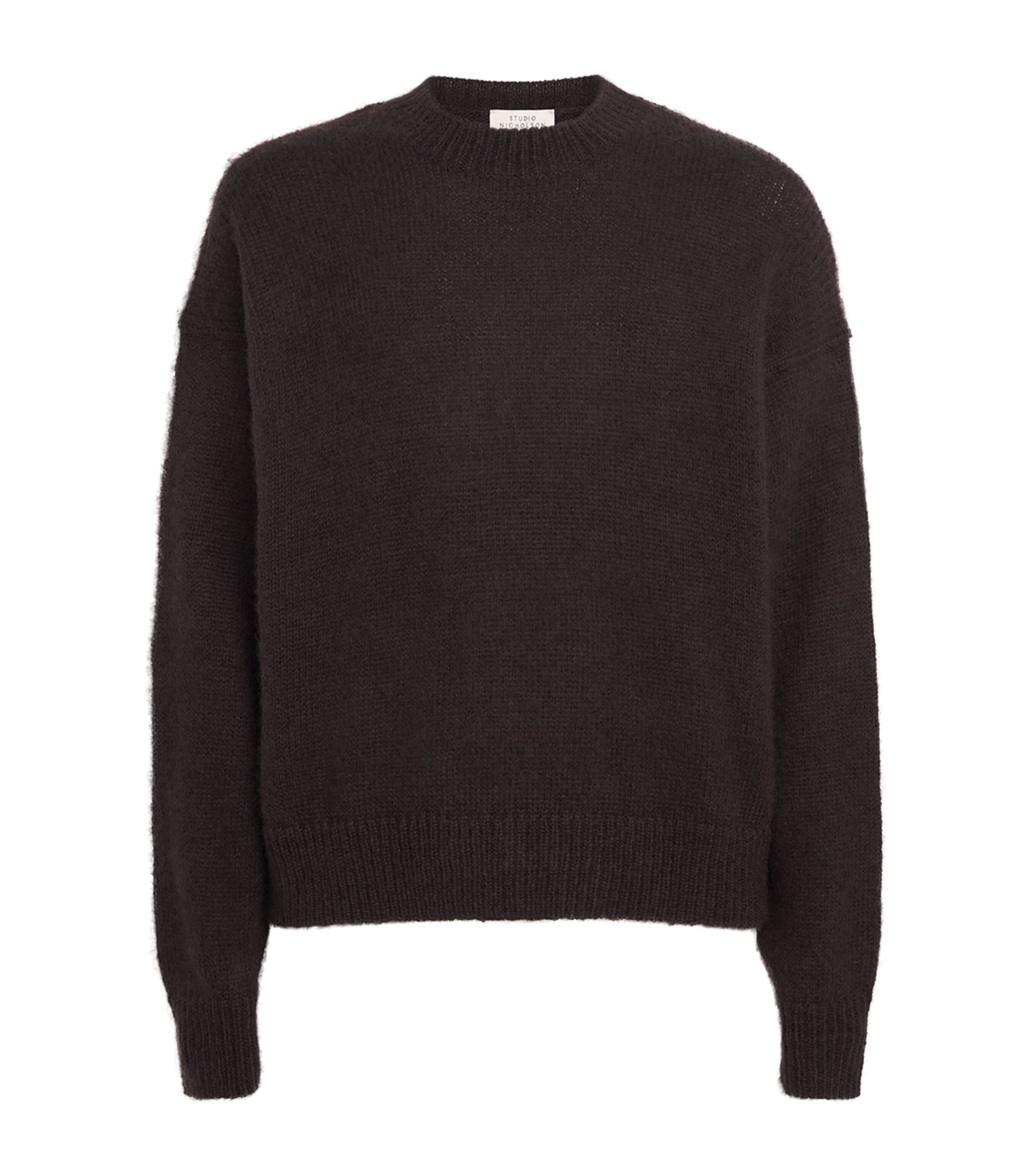 Studio Nicholson Brown Superkid Mohair-Blend Wynn Sweater