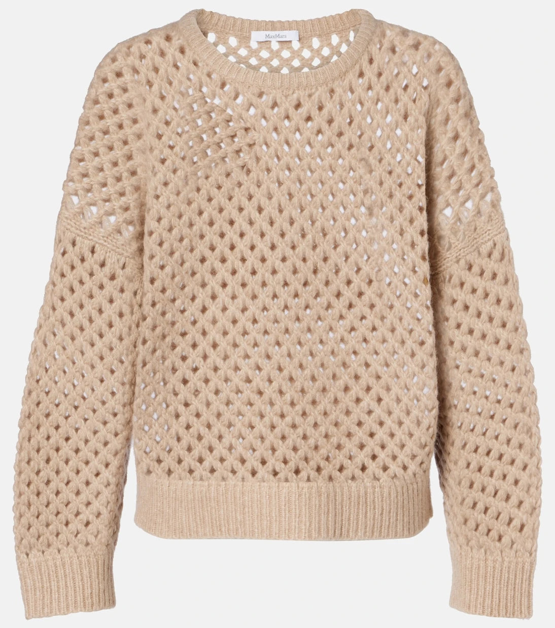 Max Mara - Essen open-knit cashmere and silk sweater