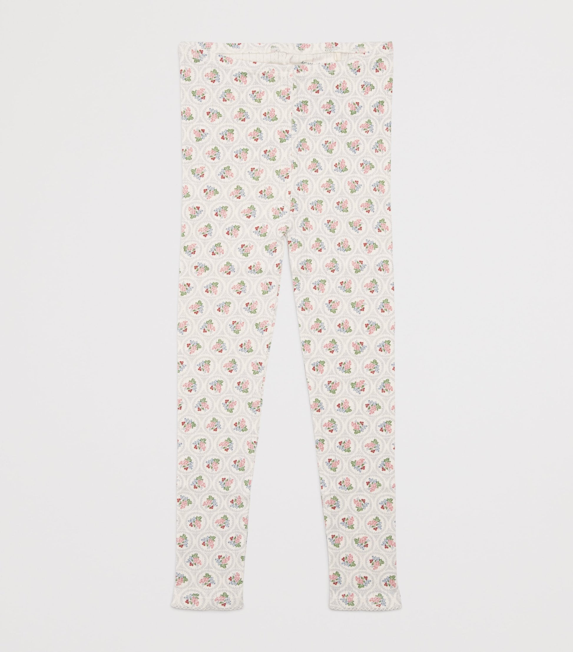 Organic Cotton Pointelle Minnie Trousers (1 Month-4 Years)