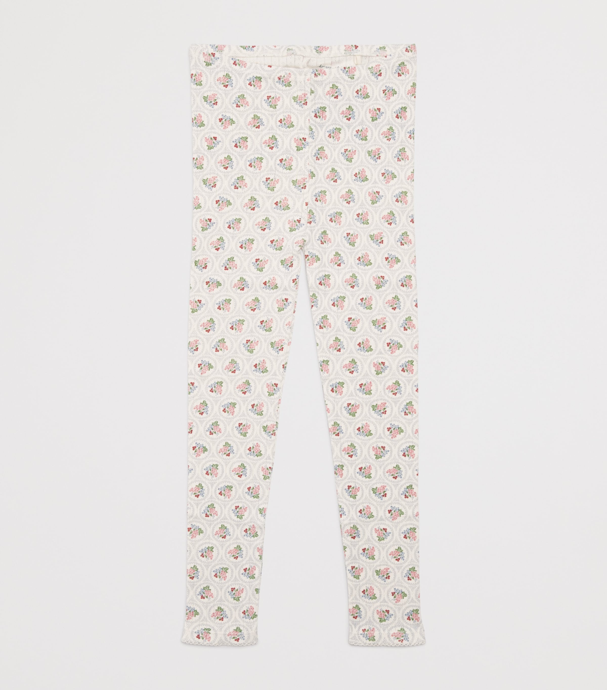 Organic Cotton Pointelle Minnie Trousers (5-10 Years)