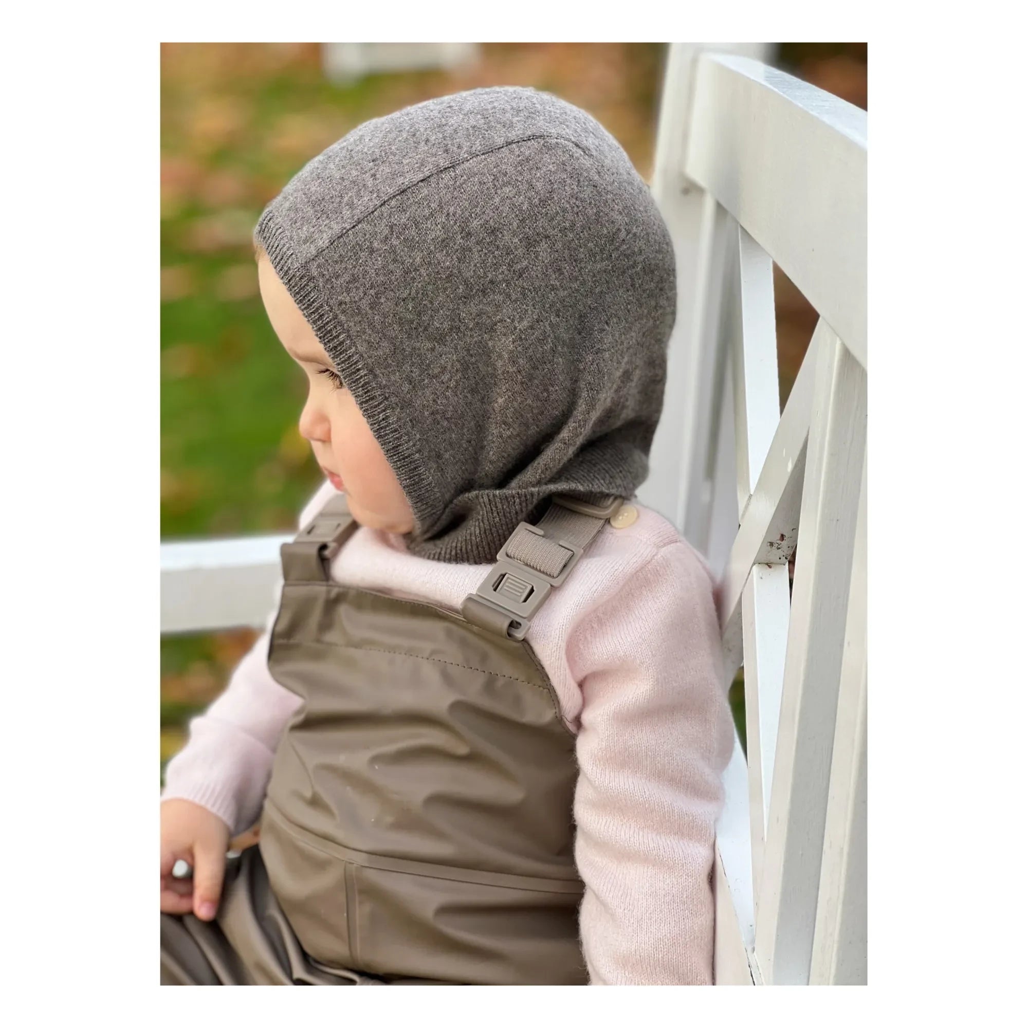 Holmm - Netty Cashmere balaclava | Grey