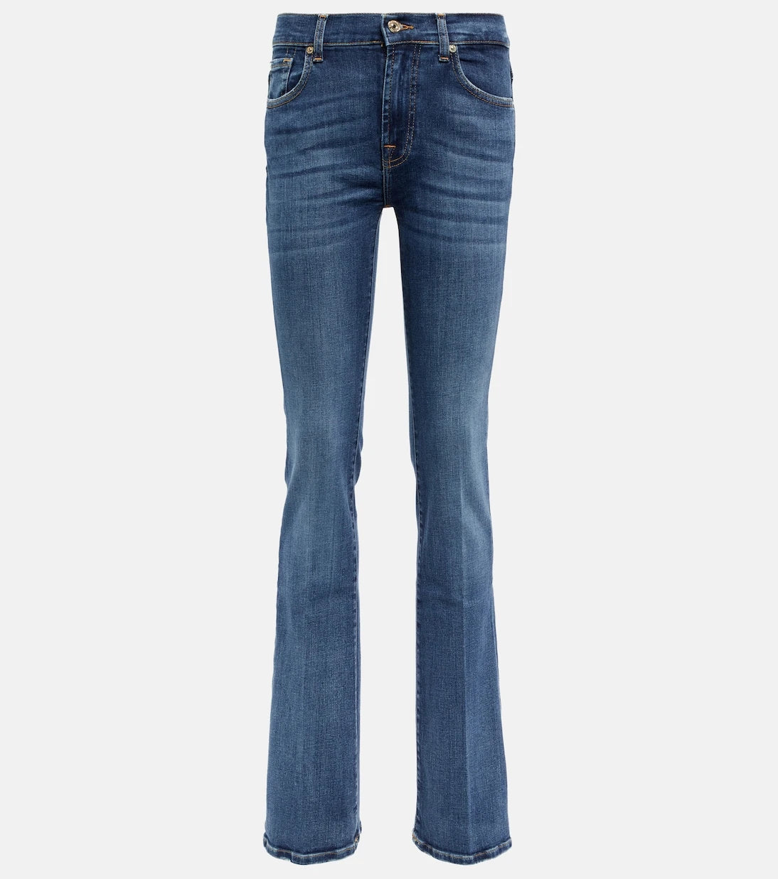 7 For All Mankind - Mid-rise bootcut jeans