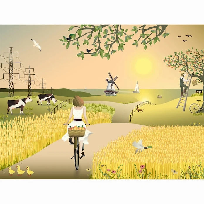 Vissevasse Постер A Fine Day 30x40 cm
