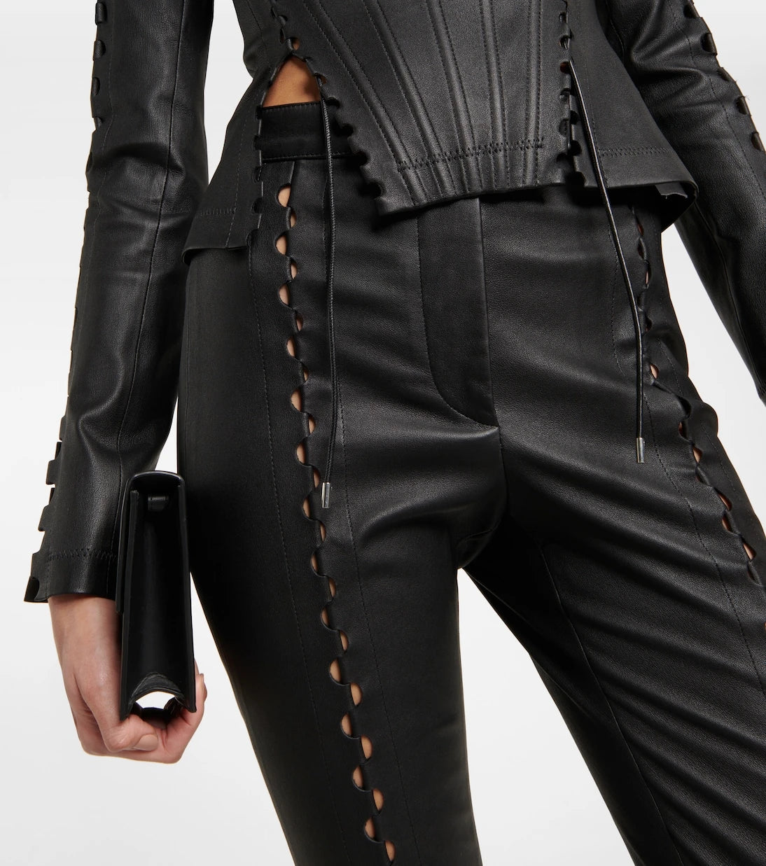 Dion Lee - Hinge-seam leather pants
