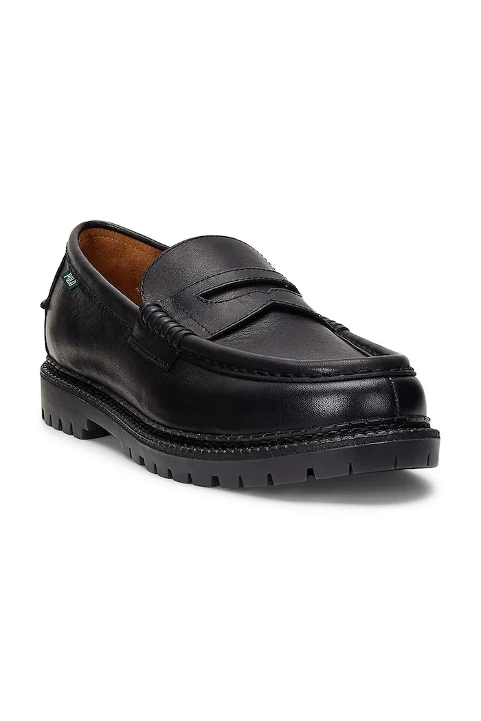 Кожени мокасини Polo Ralph Lauren Jett Penny