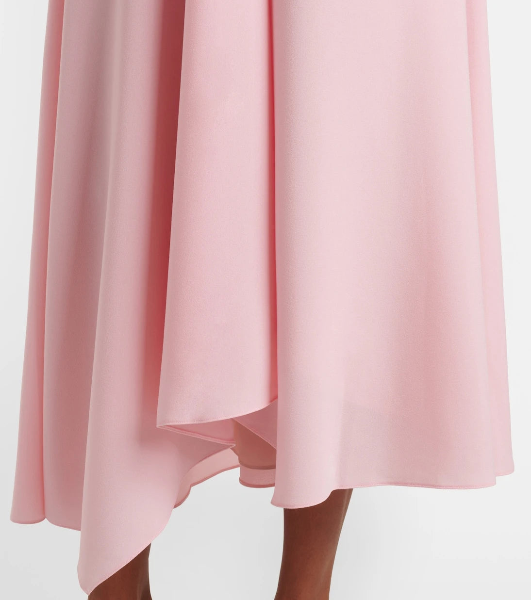 Roksanda - Miral asymmetric satin midi dress
