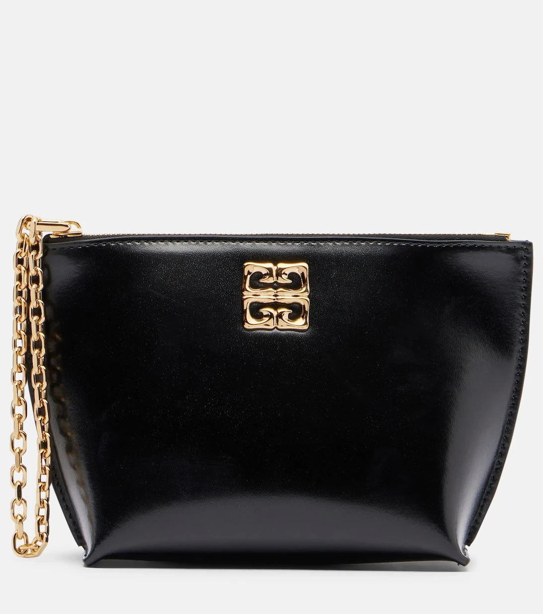 Givenchy - 4G Liquid Small leather clutch