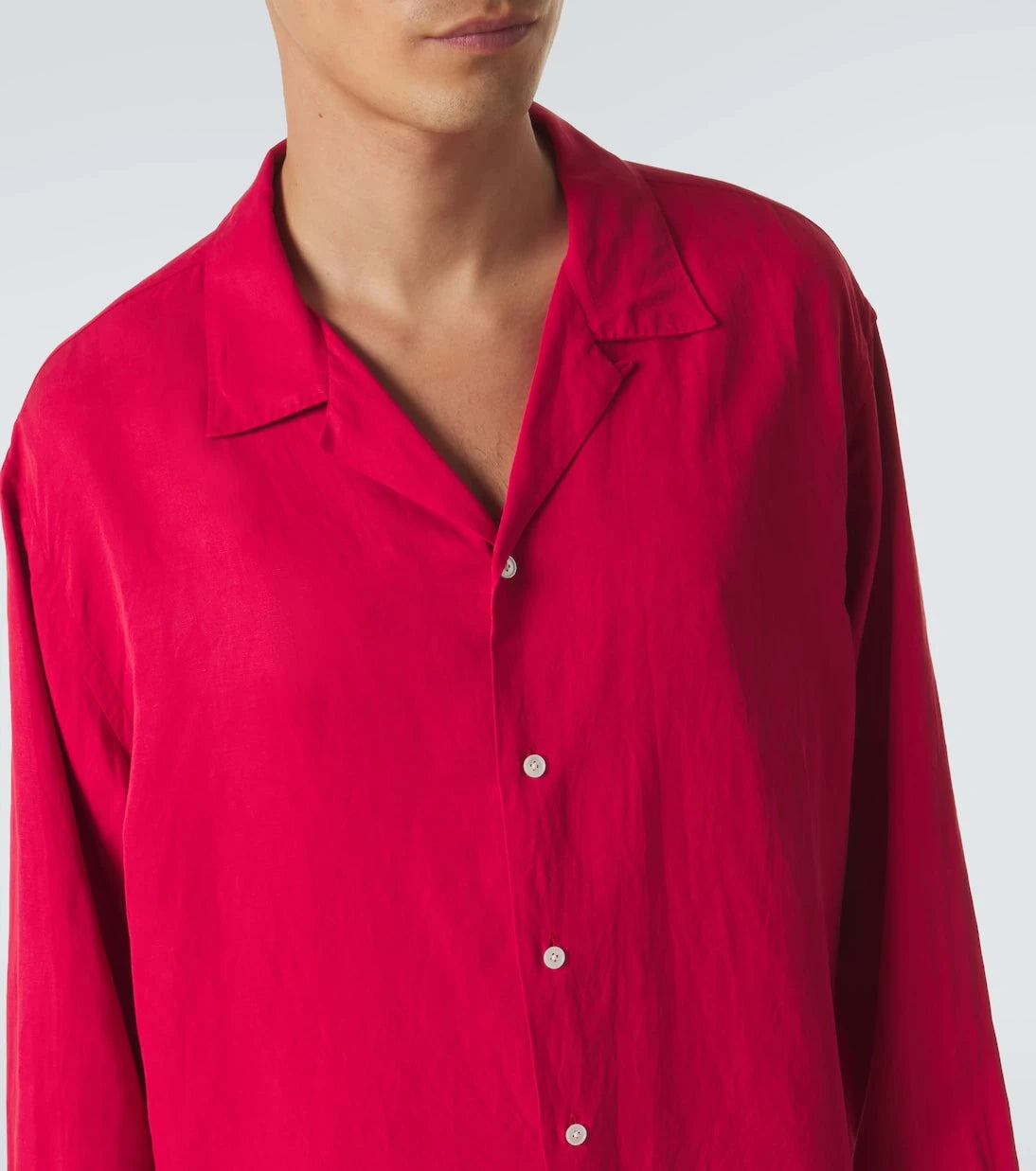 A.Presse - Vintage silk and linen shirt