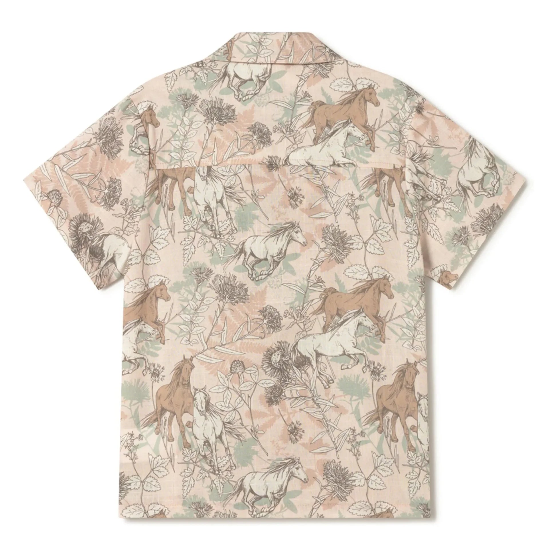 Coco au Lait - Shirt Horses | Powder pink
