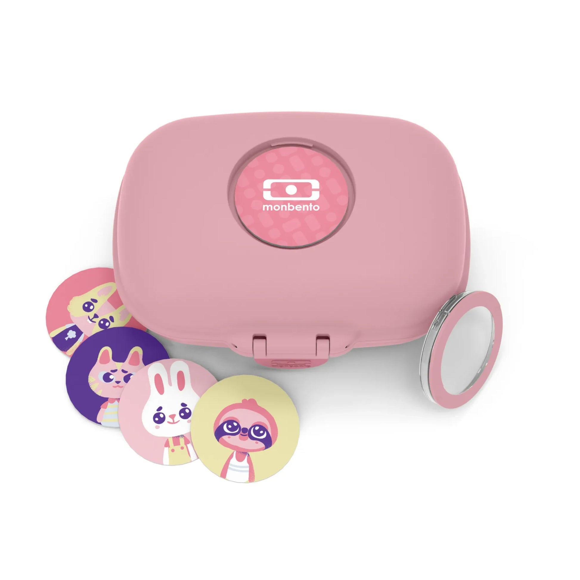 Monbento - MB Gram Snack Box | Dusty Pink