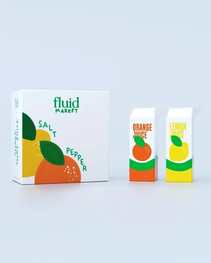 Fluid Market Salt & Pepper Juice Tuz ve Karabiber Seti