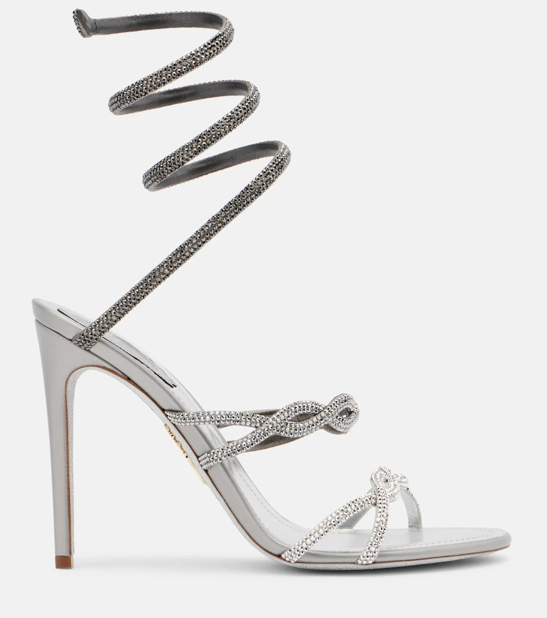 Rene Caovilla - Cleo embellished satin sandals