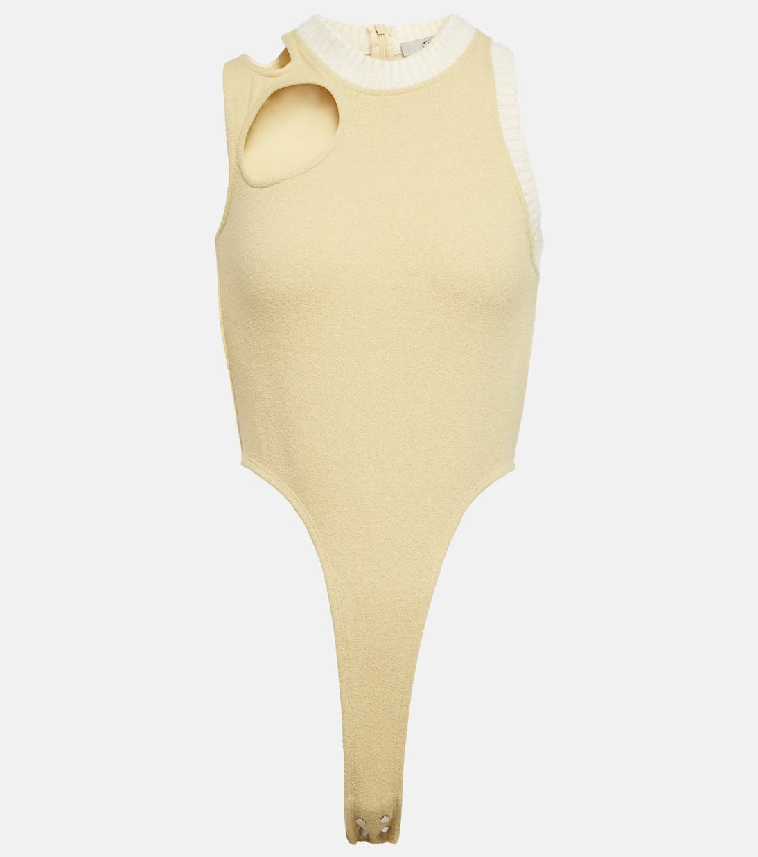Didu - Cutout fleece bodysuit