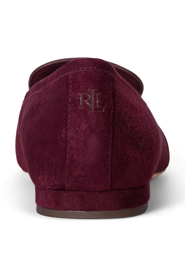Lauren Ralph Lauren Londyn Klt Kadife Babetler