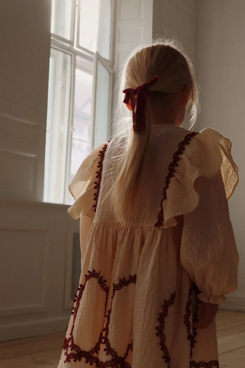 Konges Sløjd - Fee embroidered cotton dress