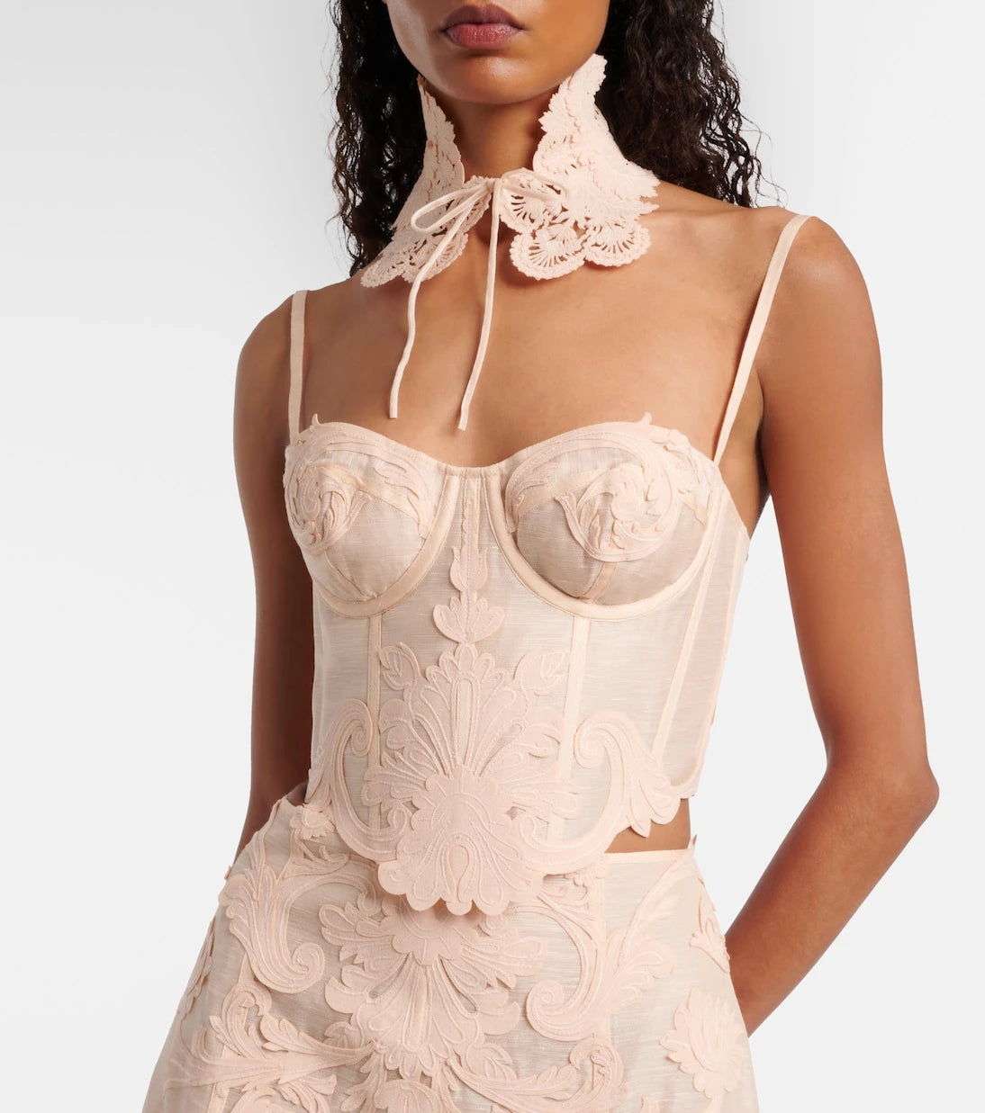 Zimmermann - Rebellion Filigree bustier and choker set