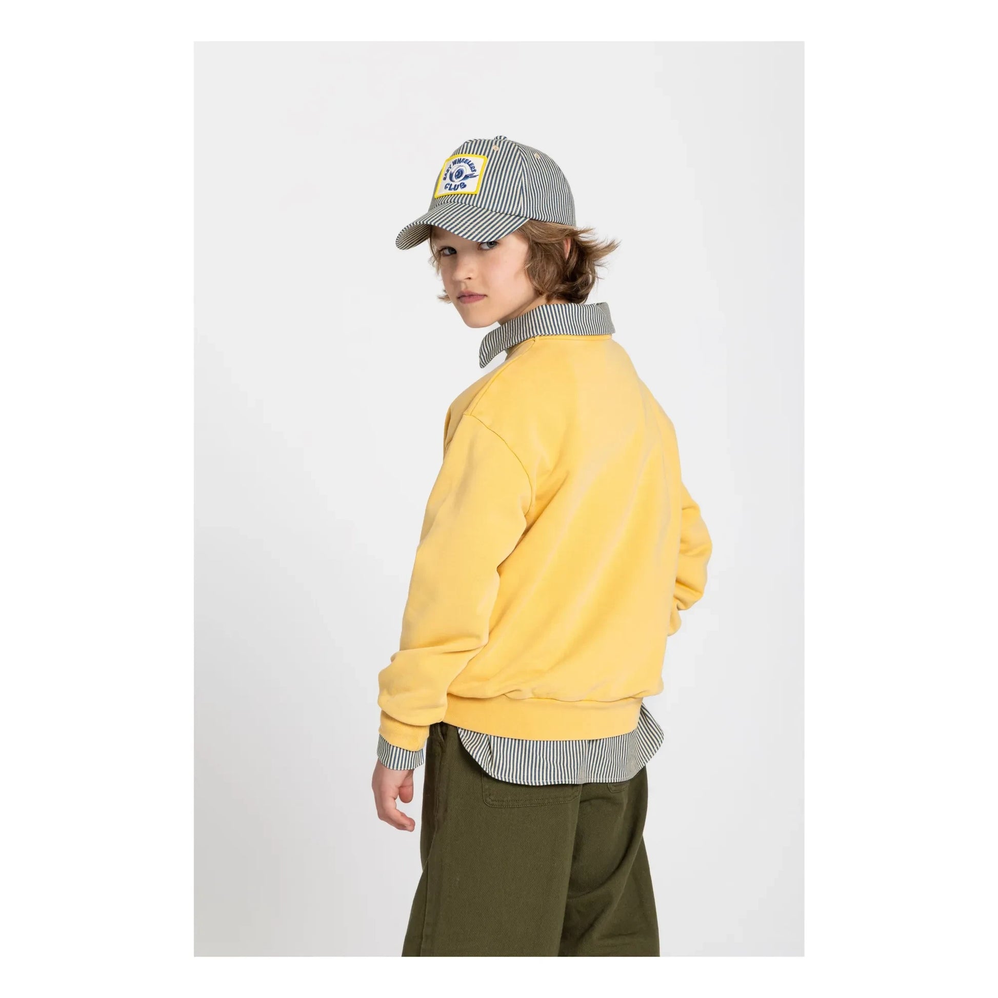 Hundred Pieces - Ryde Wax organic cotton sweatshirt | Mustard