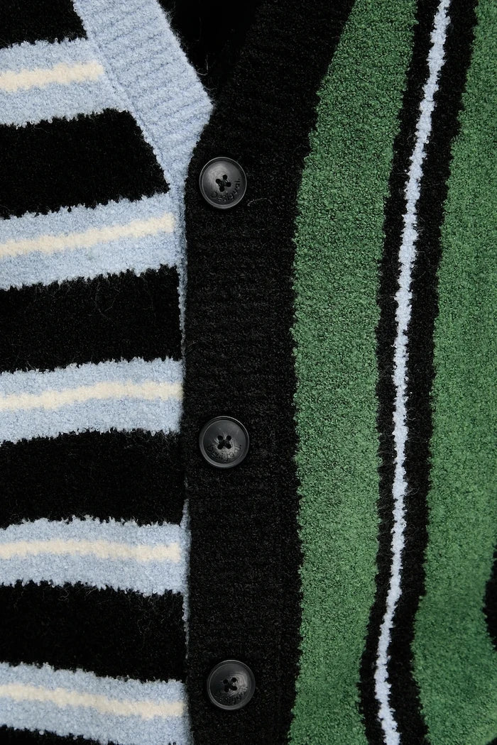 Жилетка с вълна Desigual MIDSTRIPES
