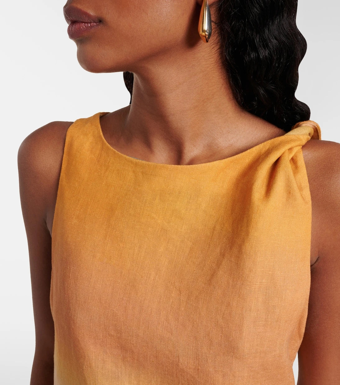 Staud - Boa linen minidress