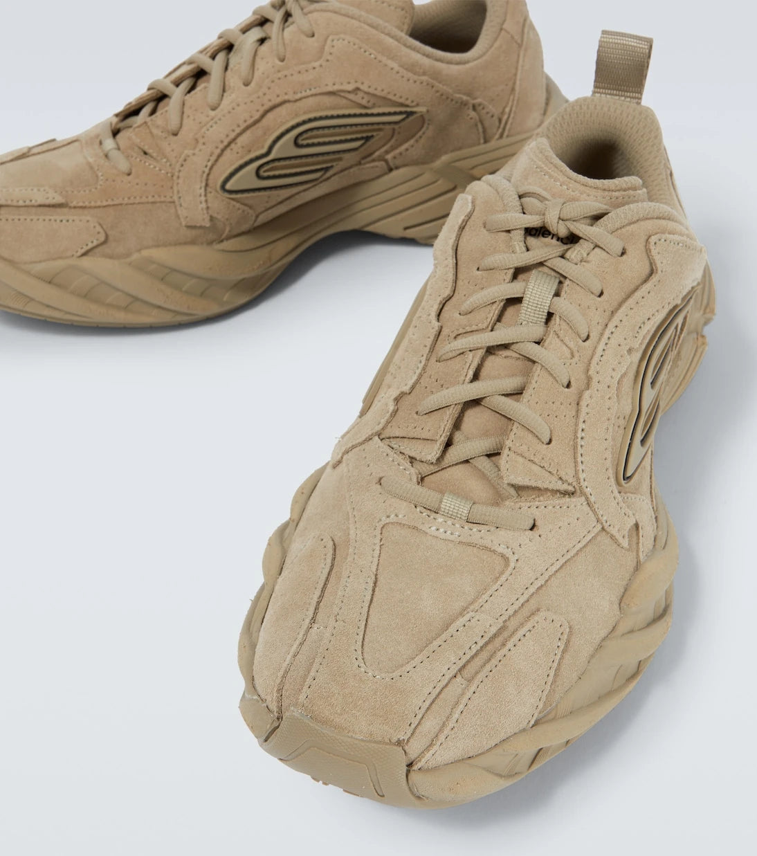 Balenciaga - Monday suede sneakers