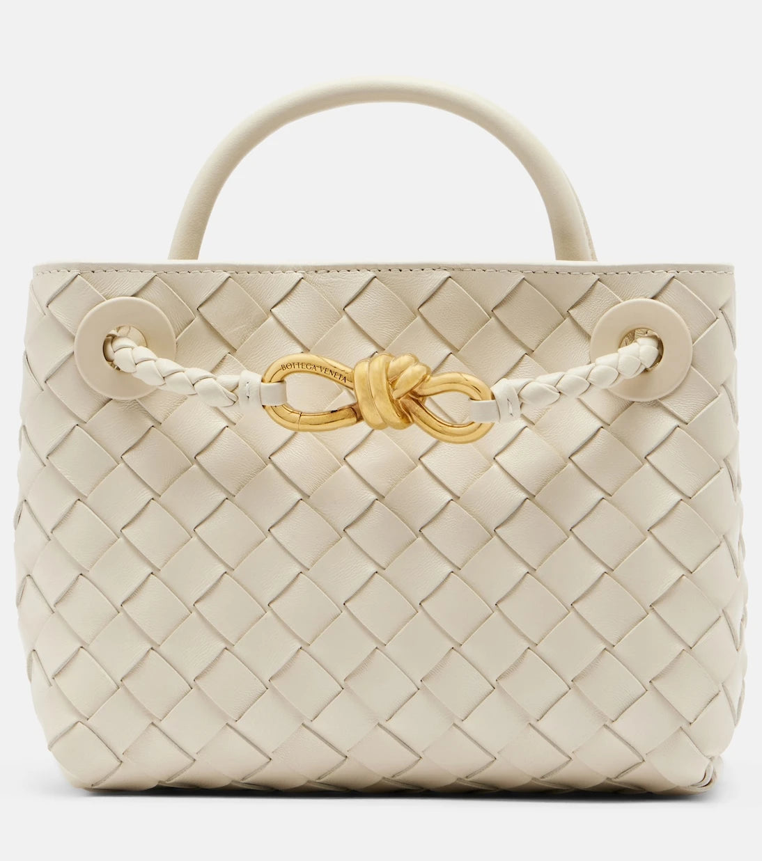 Bottega Veneta - Andiamo Mini leather top-handle bag