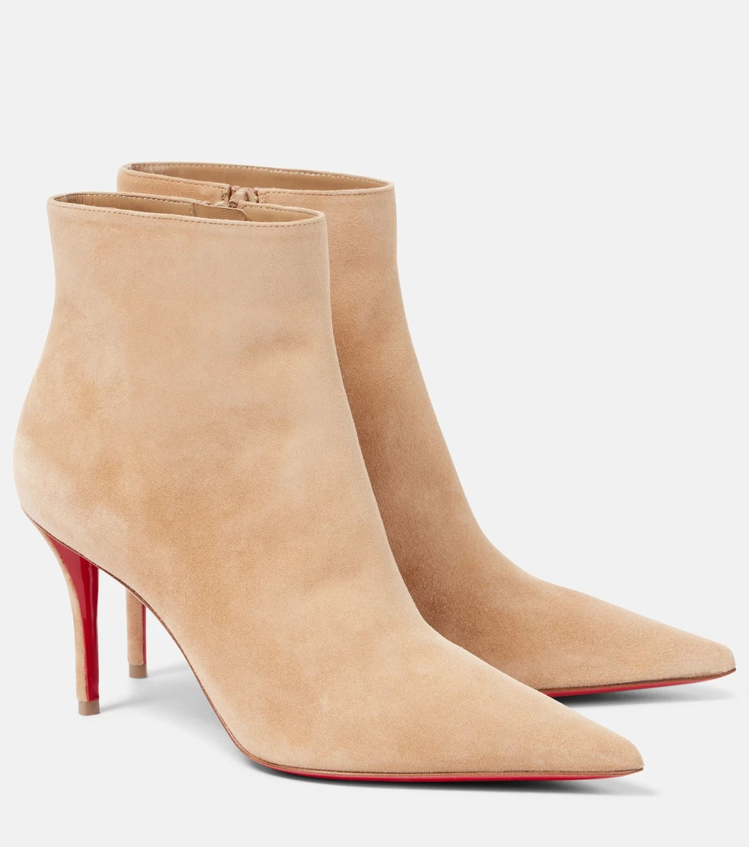 Christian Louboutin - حذاء الكاحل So Apostropha 80 من الشامواه
