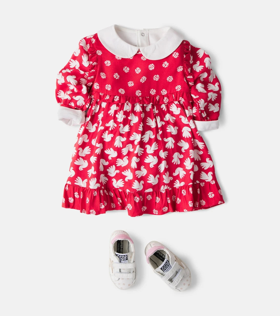 Stella McCartney Kids - Baby printed dress and bloomers set