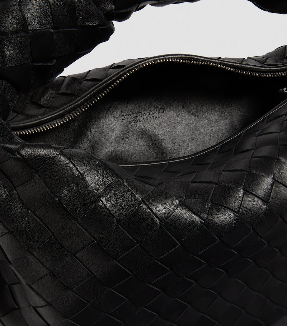 Bottega Veneta Grey Teen Leather Jodie Bag