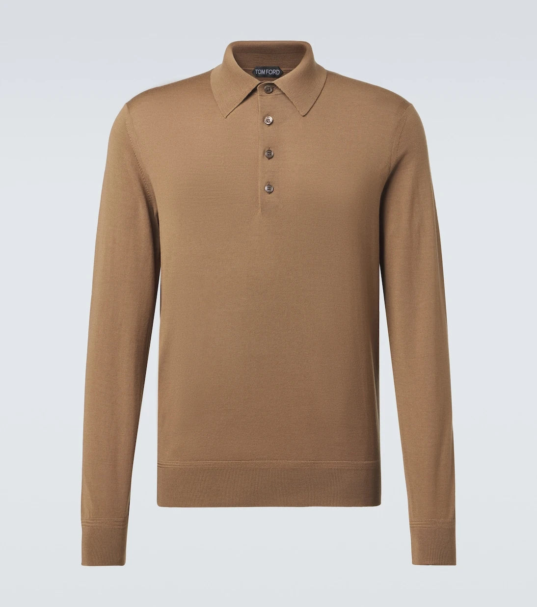 Tom Ford - Wool gauge polo sweater