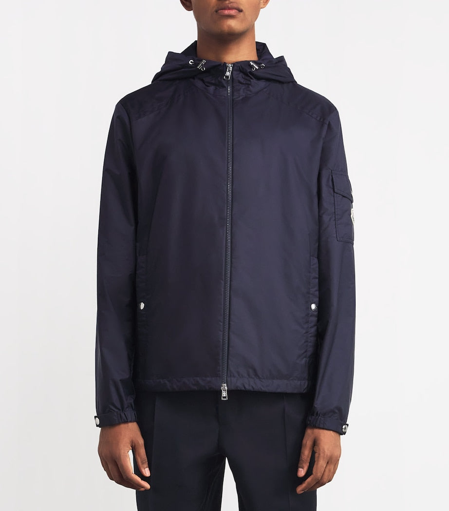 Moncler Navy Water-Repellent Etiache Jacket