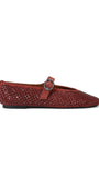 Kurt Geiger London балеринки от кожа Mayfair Ballet Flat Wine