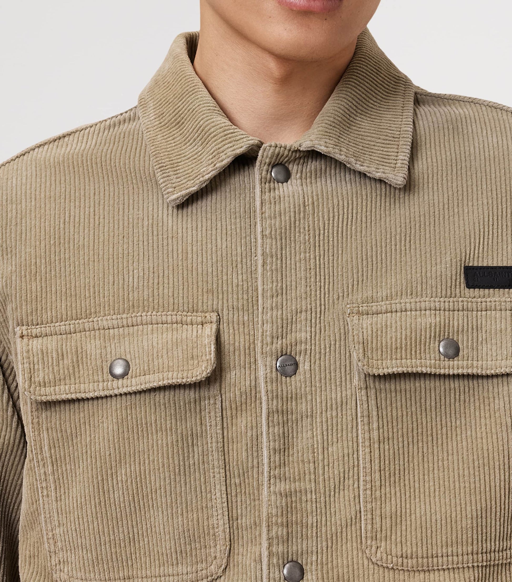 Brown Corduroy Castleford Overshirt