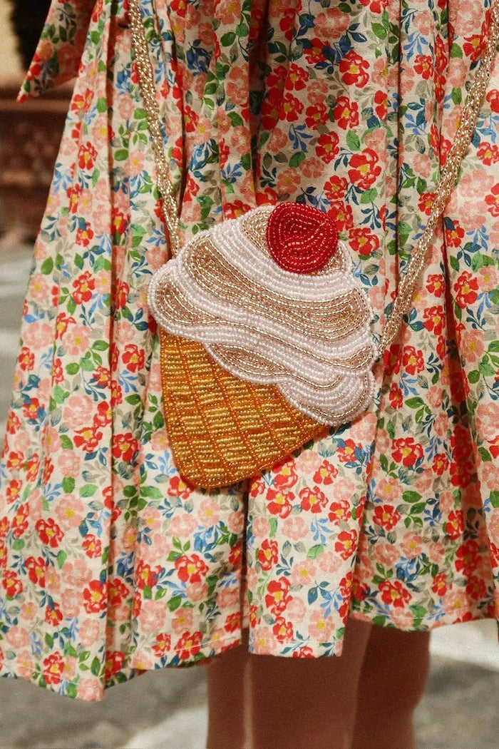 Konges Sløjd BEADED ICE CREAM STRAP WALLET
