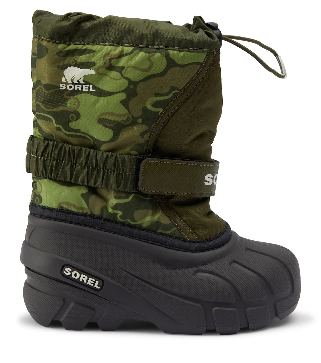 Sorel Kids - أحذية فلوري الثلجية المطبوعة