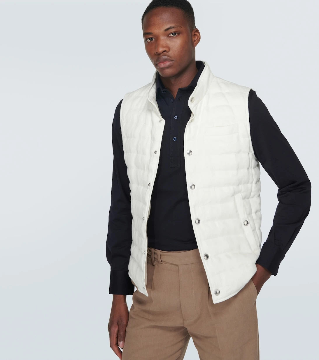 Brunello Cucinelli - Cotton polo sweater