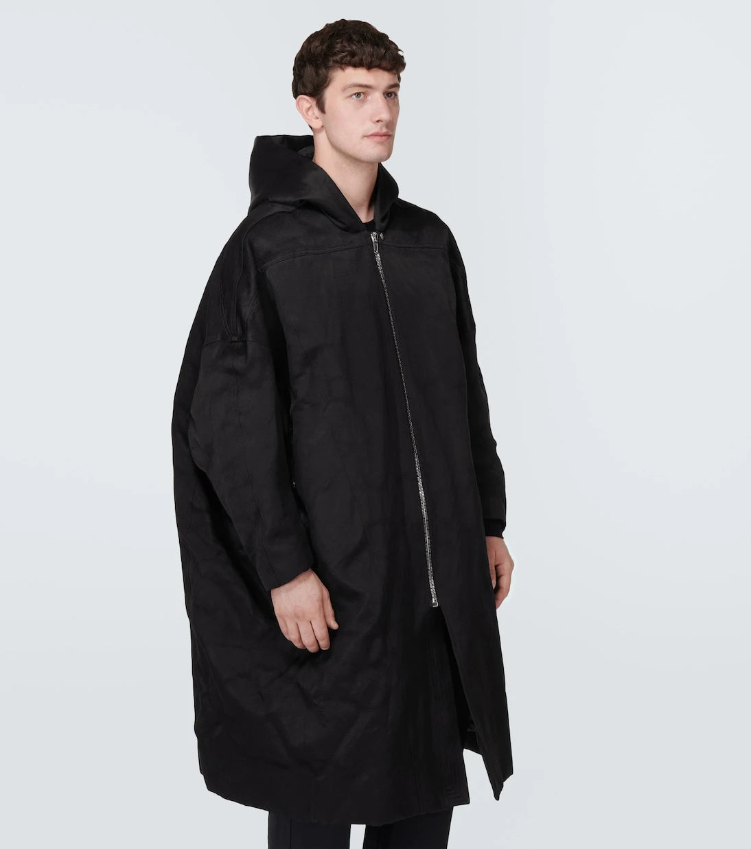 Rick Owens - Jumbo Peter cotton and silk coat