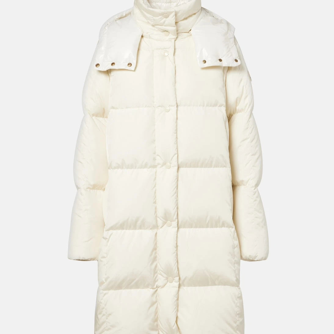 Moncler - معطف مبطن قصير من الريش