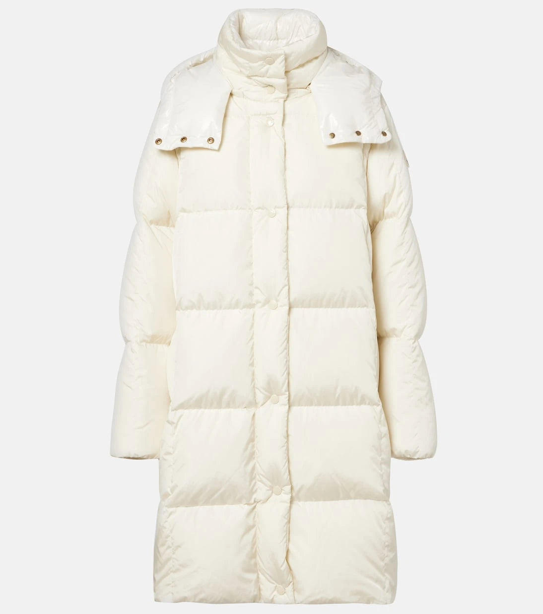 Moncler - معطف مبطن قصير من الريش