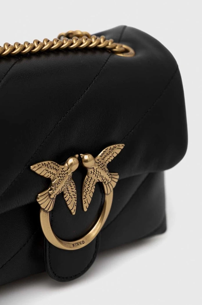 Pinko kadın deri crossbody çanta