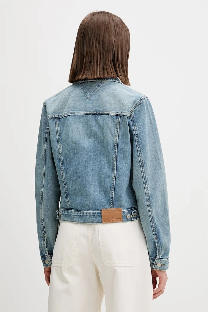 Tommy Jeans дънково яке дамско от деним
